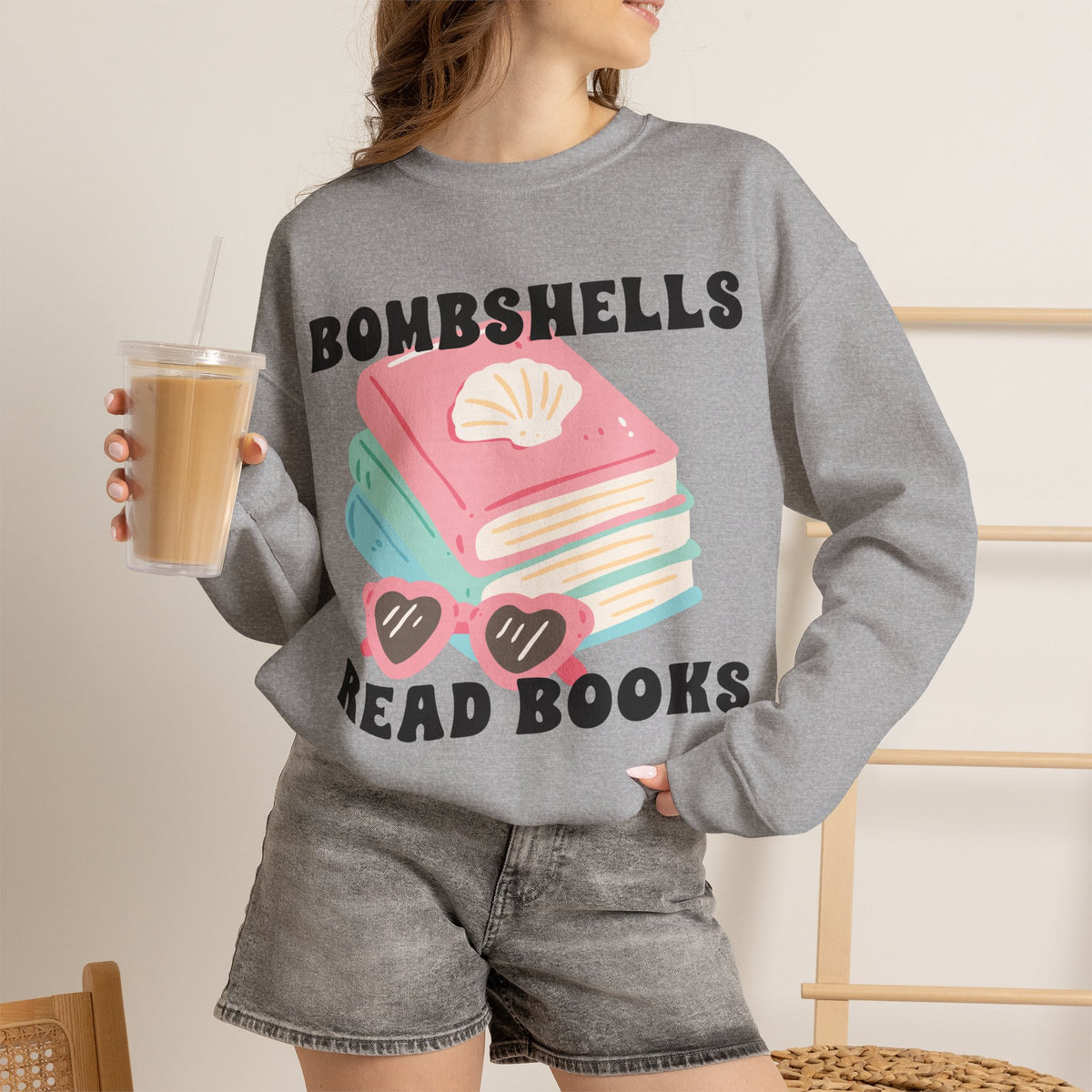 Bombshells Read Books - Bookish Villa Inspired Sweatshirt