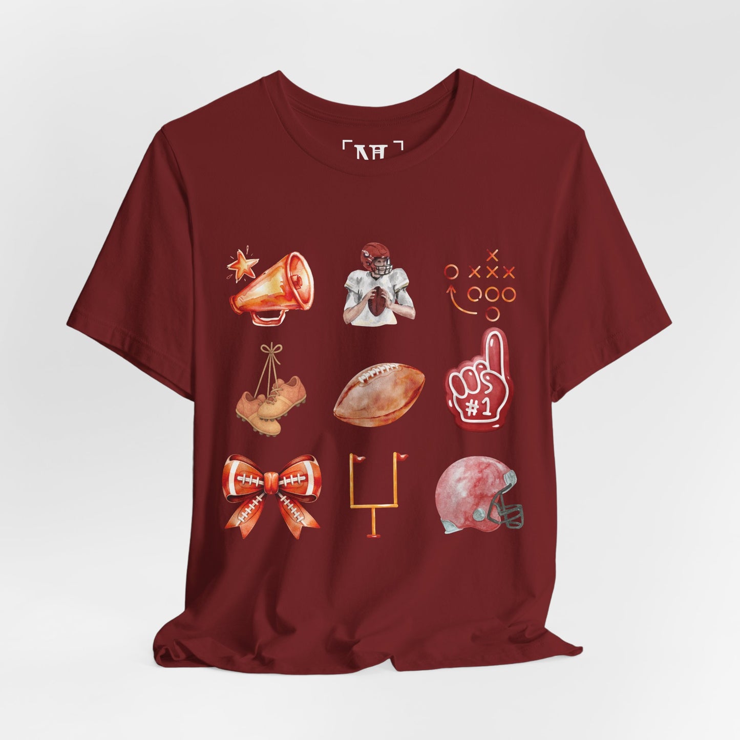 Vintage Football Icons - Graphic Tee