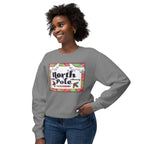 North Pole Library Christmas Crewneck Sweatshirt