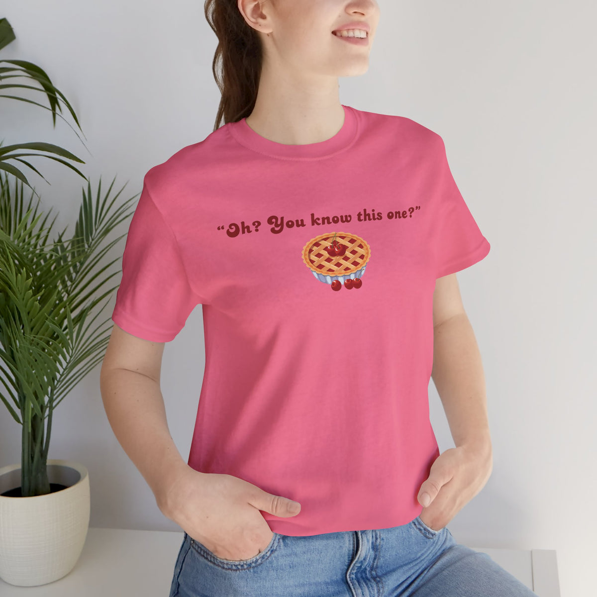 "Oh? You know this one?" Cherry Pie - Hockey Romance Inspired Tee