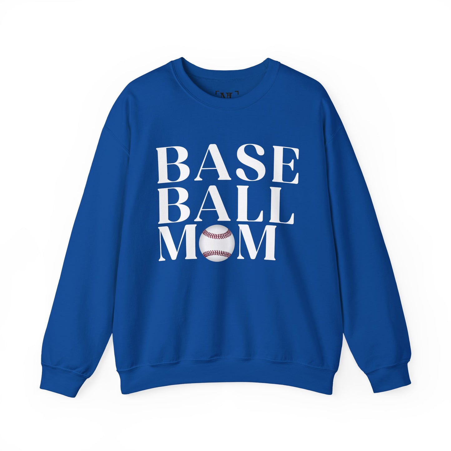 Baseball Mom Crewneck Sweatshirt - Baseball Graphic Pullover for Moms