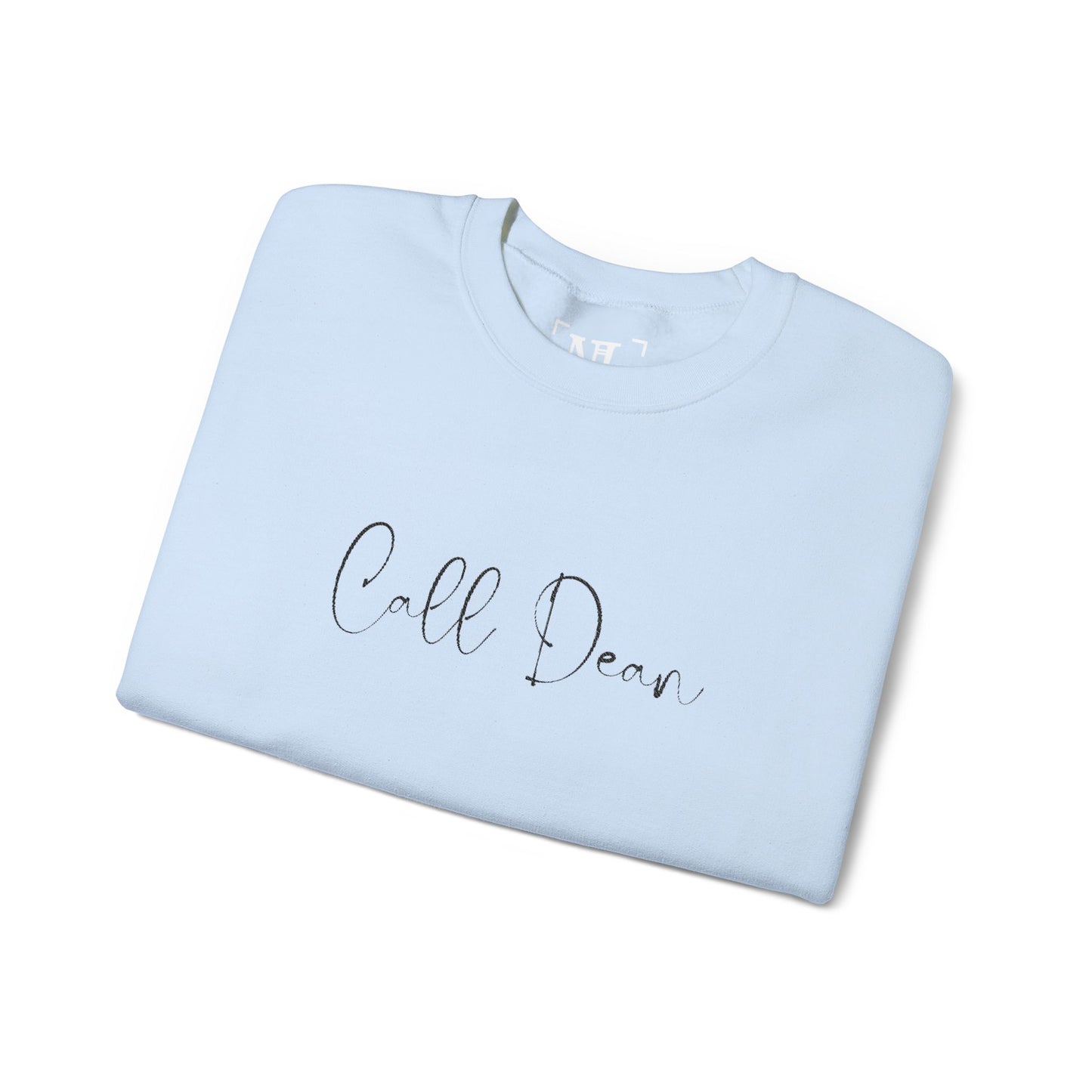 Call Dean - Hockey Romance Inspired Embroidered Sweatshirt