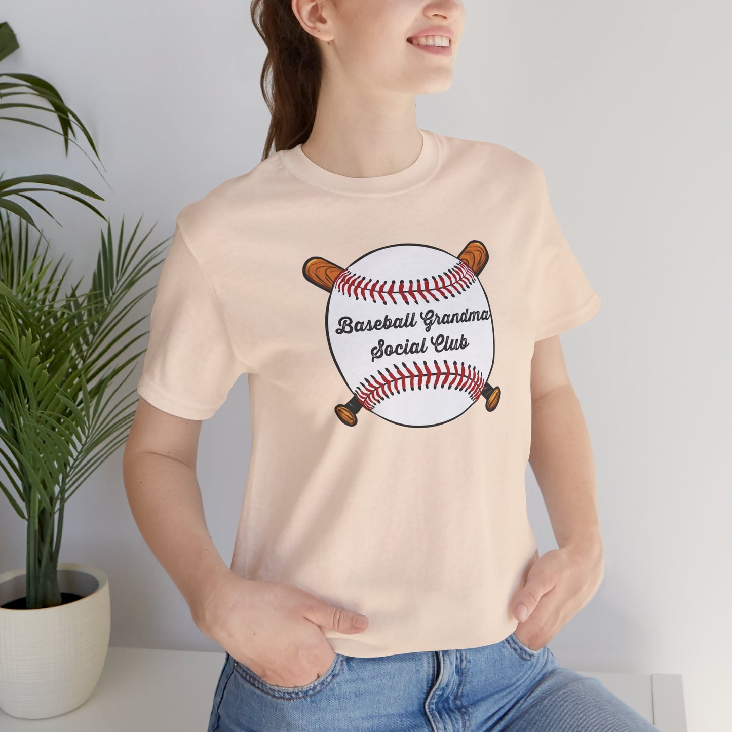 Baseball Grandma Social Club Tee — Women’s Baseball T-Shirt