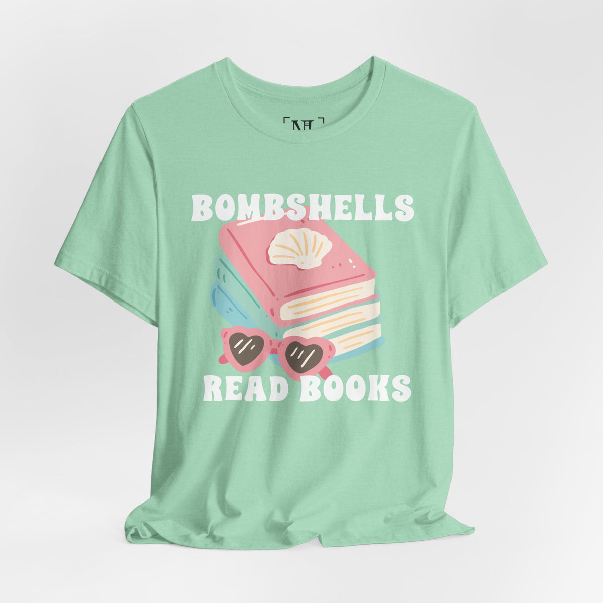 Bombshells Read Books - Bookish Villa Inspired Tee (White Text)