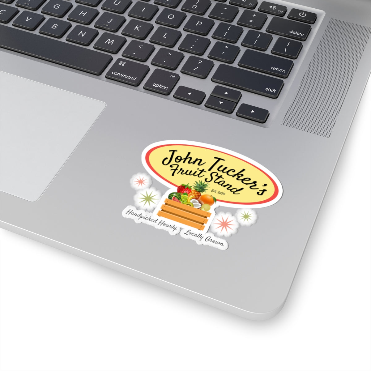 John Tucker’s Fruit Stand - Hockey Romance Inspired Kiss Cut Sticker
