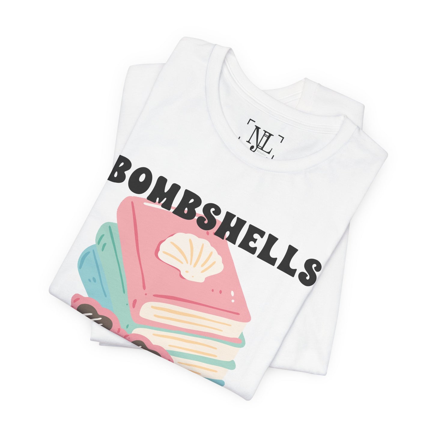 Bombshells Read Books - Bookish Villa Inspired Tee