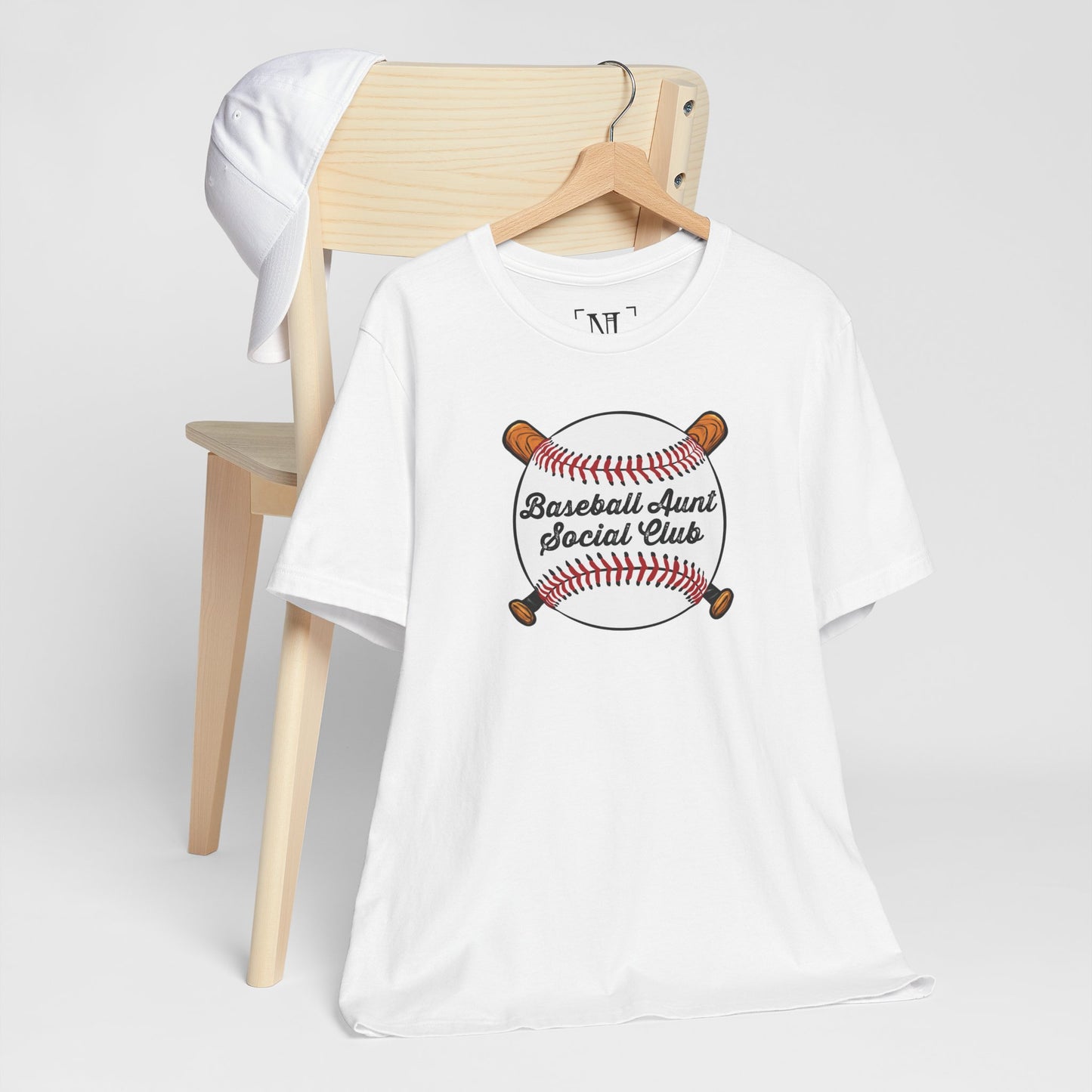 Baseball Aunt Social Club Tee — Women’s Baseball T-Shirt