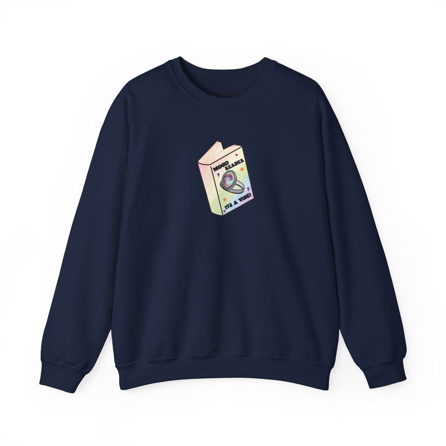 Mood Reader It's a Vibe - Cozy Heavyweight Bookish Crewneck Sweatshirt