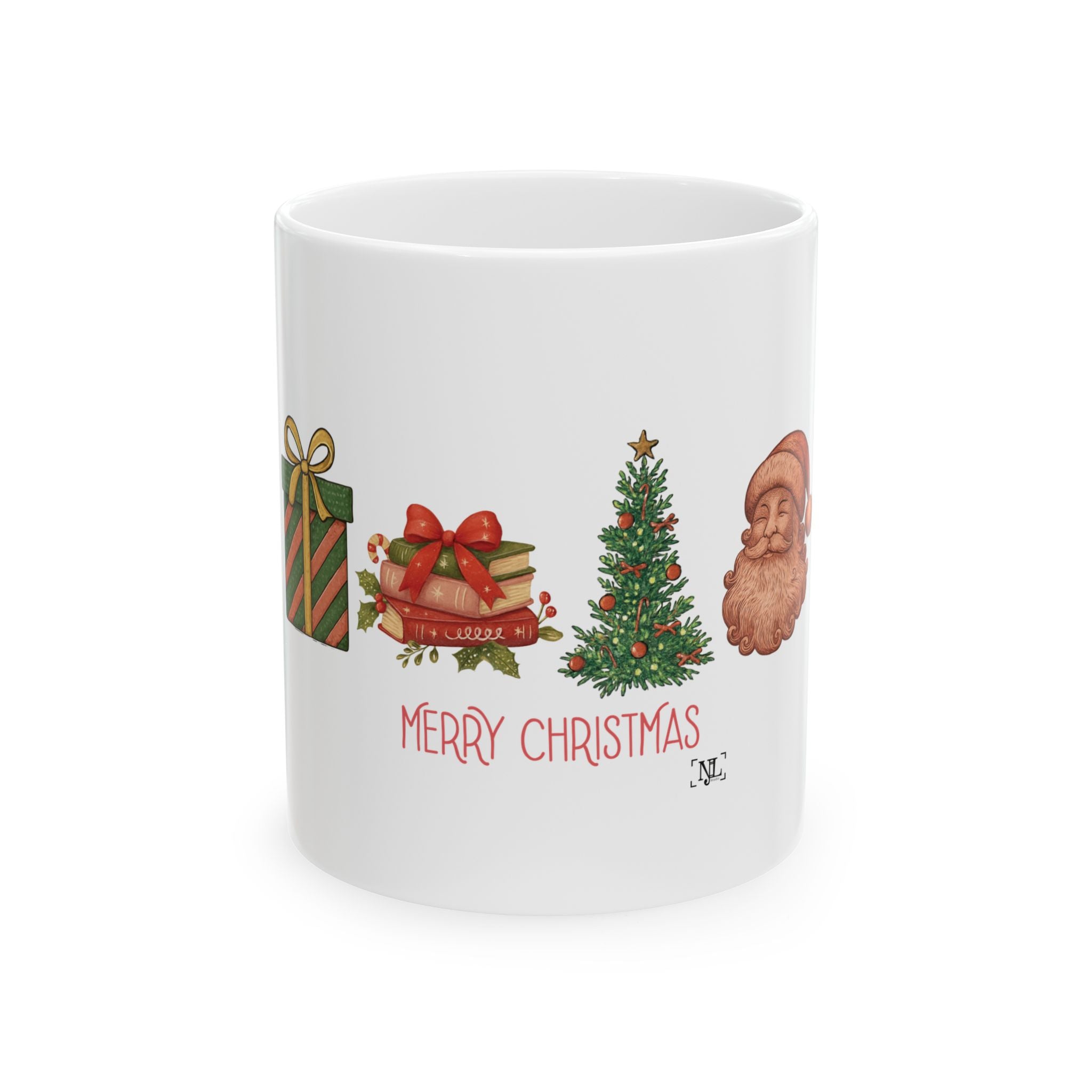 Vintage Christmas Icons - Ceramic Coffee Mug (11oz, 15oz)