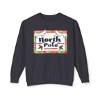 North Pole Library Christmas Crewneck Sweatshirt
