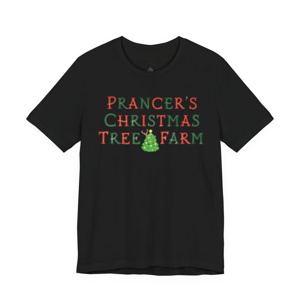 Prancer's Christmas Tree Farm Tee