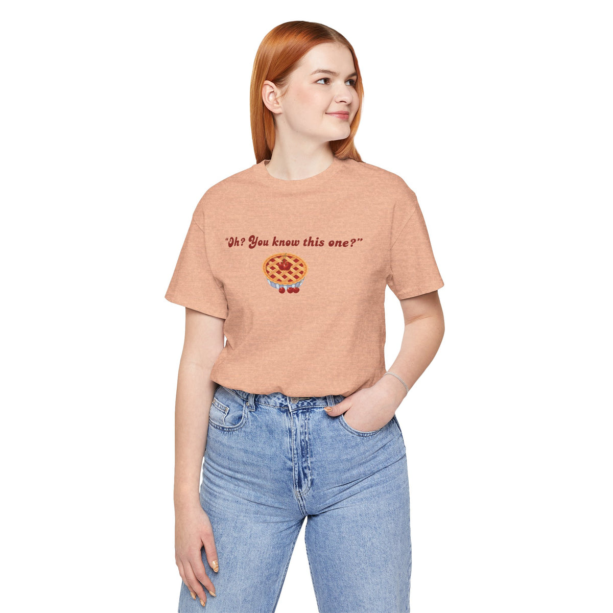 "Oh? You know this one?" Cherry Pie - Hockey Romance Inspired Tee