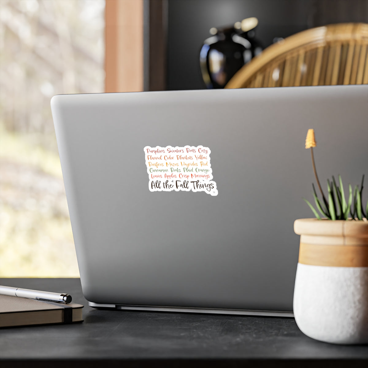 "All the Fall Things" Kiss-Cut Vinyl Decals