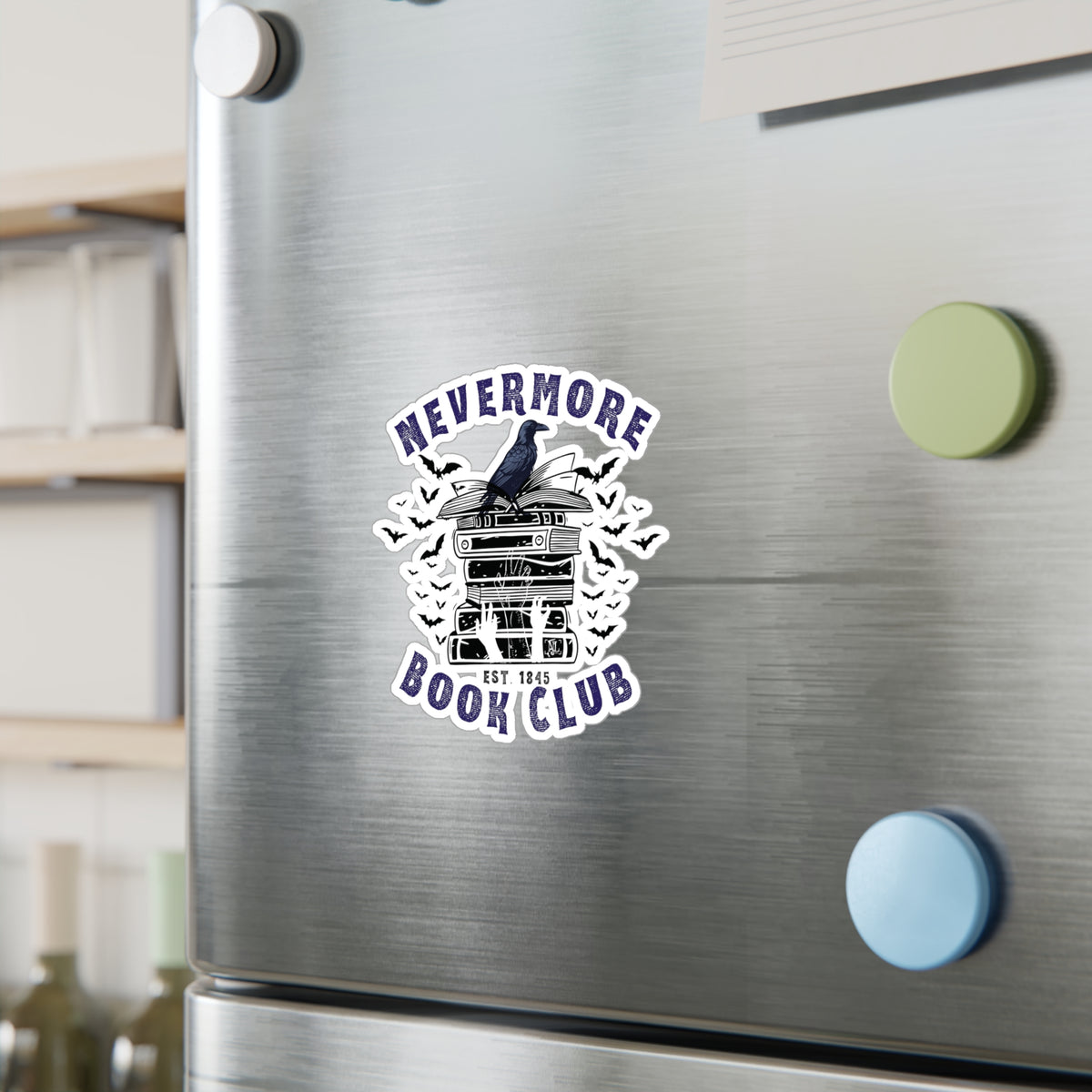 Nevermore Book Club Vinyl Decals
