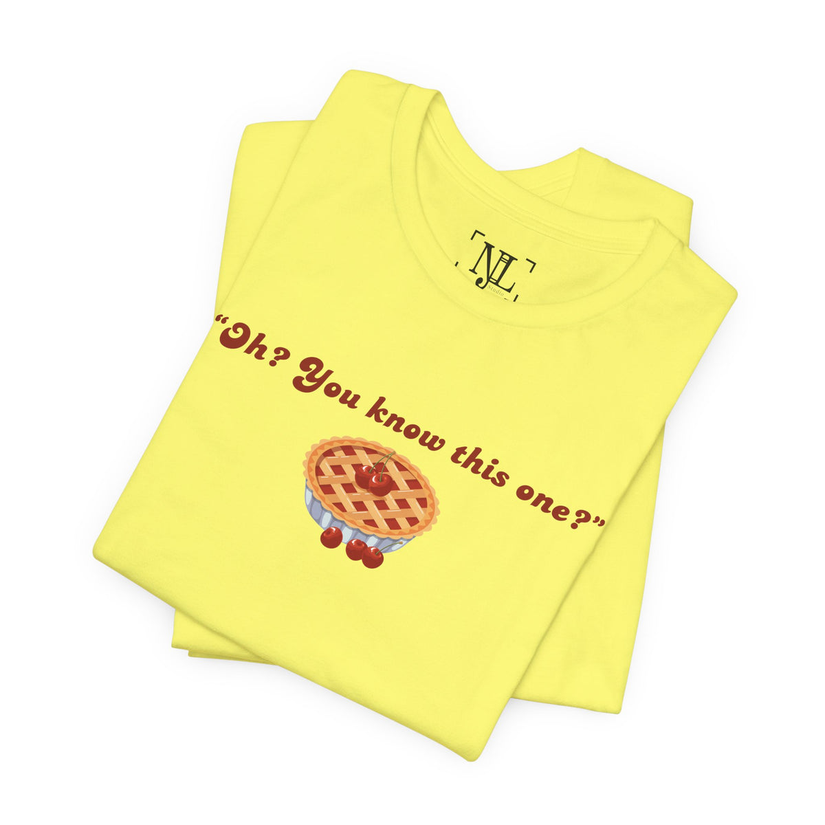 "Oh? You know this one?" Cherry Pie - Hockey Romance Inspired Tee