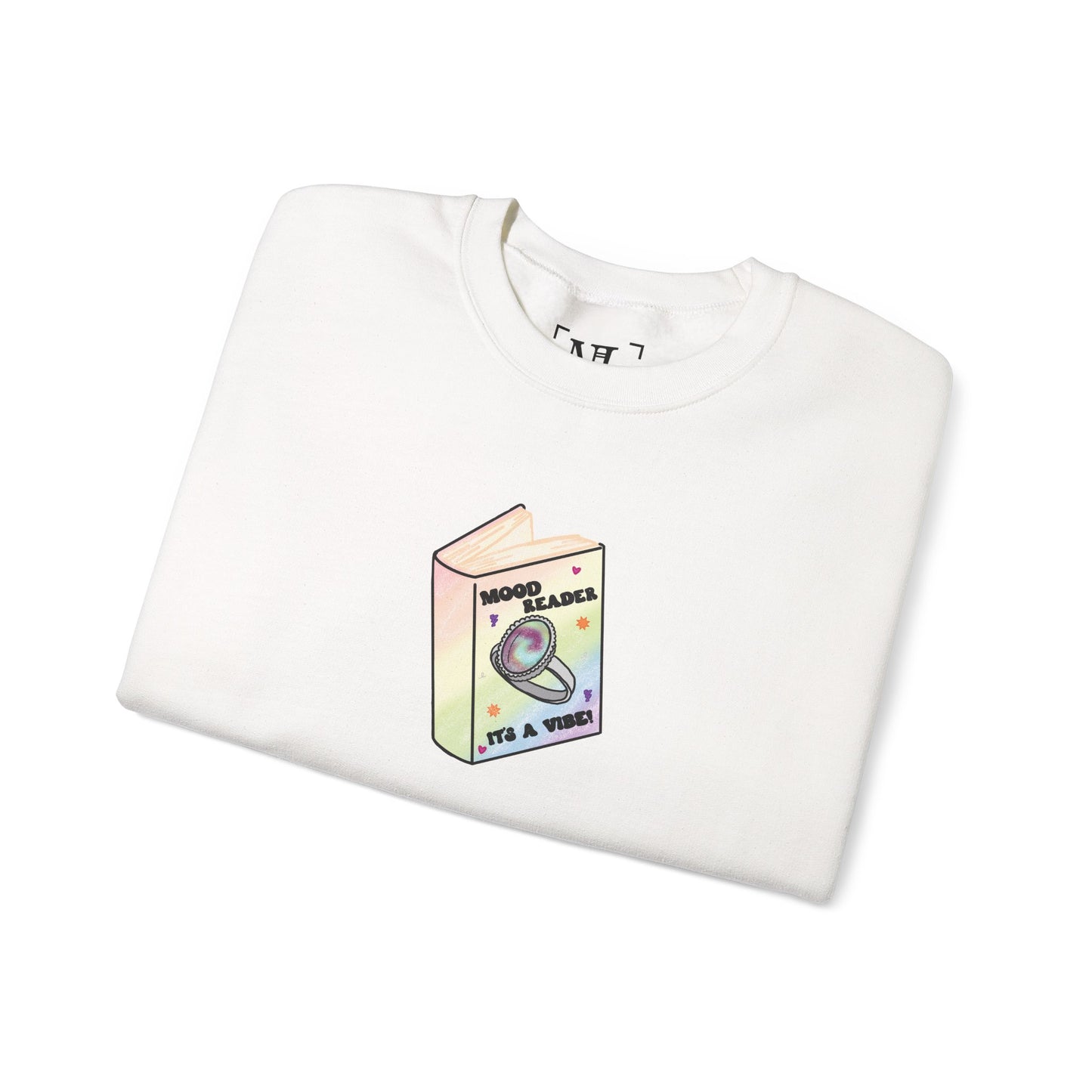 Mood Reader It's a Vibe - Cozy Heavyweight Bookish Crewneck Sweatshirt