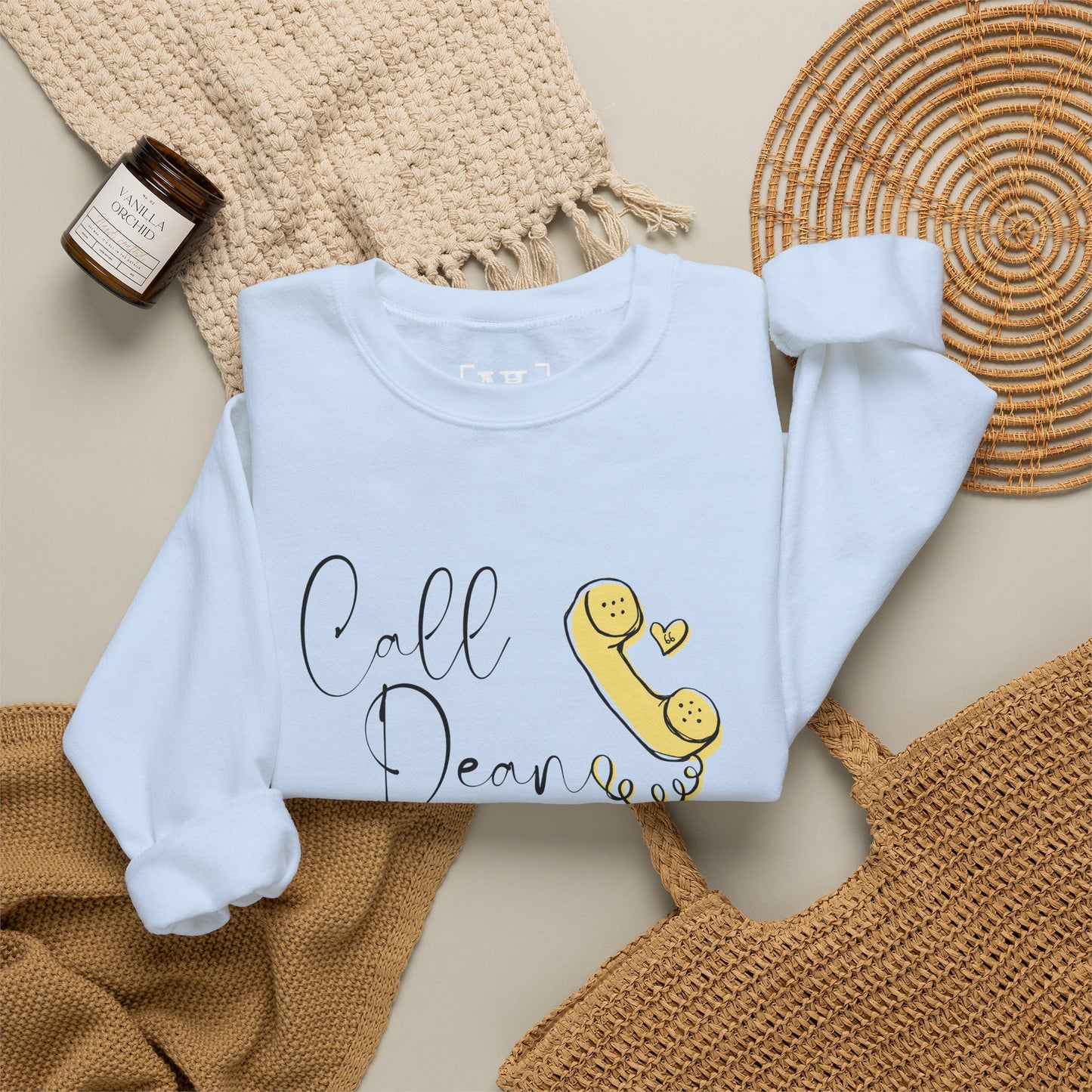 Call Dean - Hockey Romance Inspired Sweatshirt