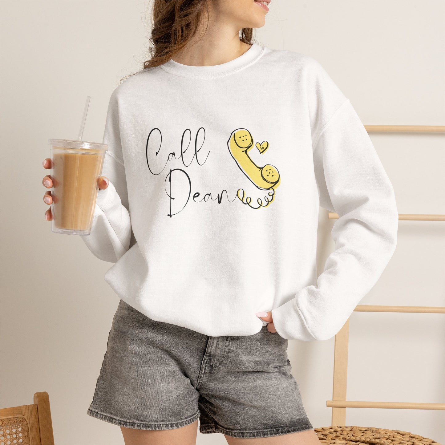 Call Dean - Hockey Romance Inspired Sweatshirt