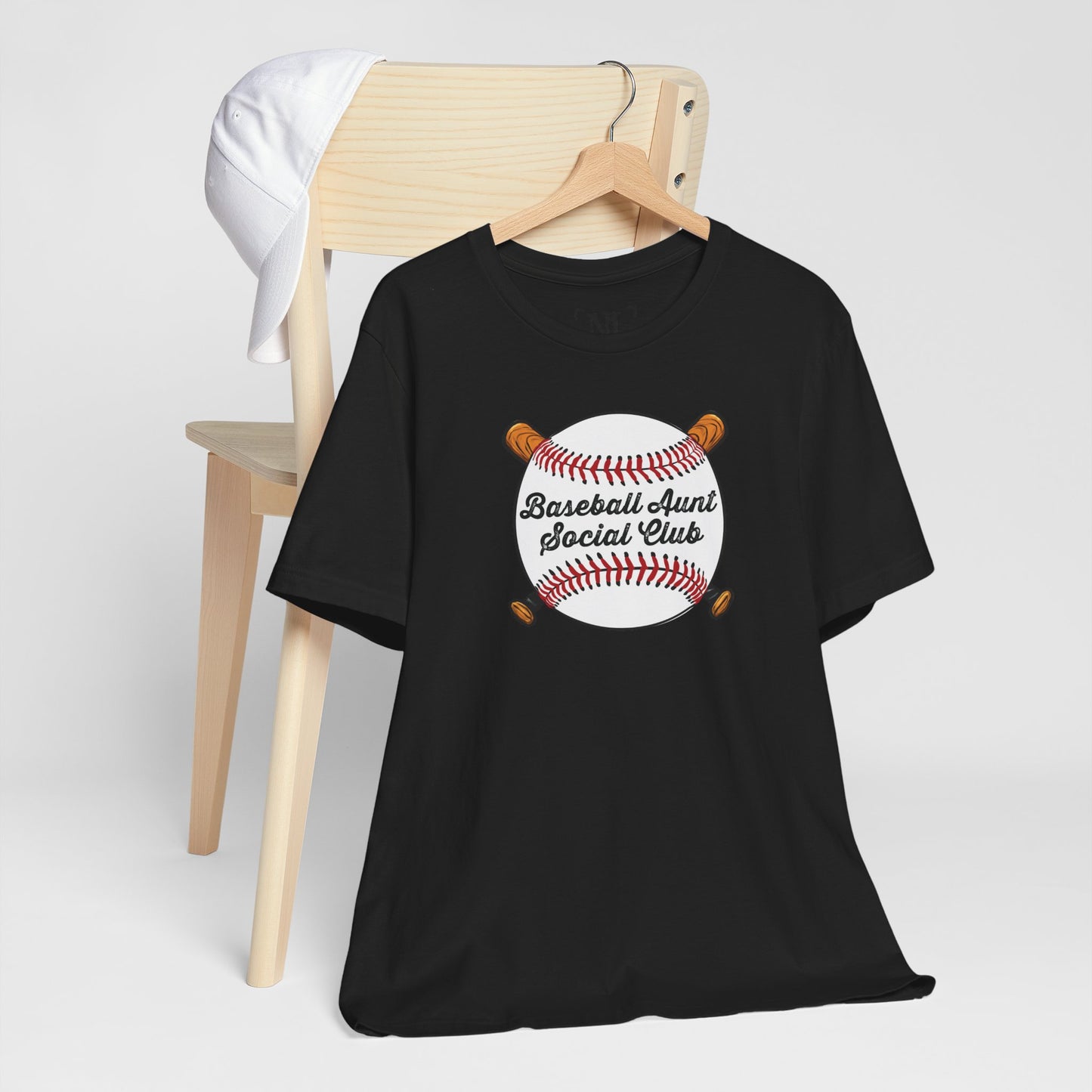 Baseball Aunt Social Club Tee — Women’s Baseball T-Shirt