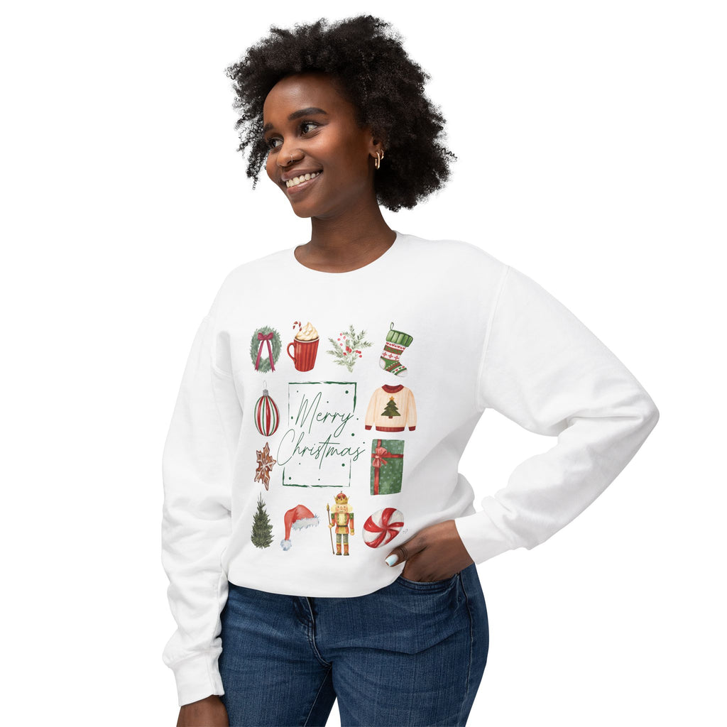 Vintage Merry Christmas - Crewneck Sweatshirt