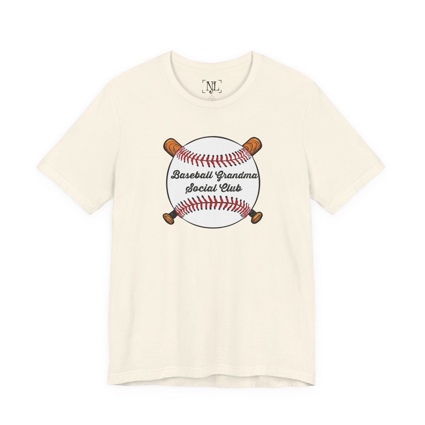Baseball Grandma Social Club Tee — Women’s Baseball T-Shirt