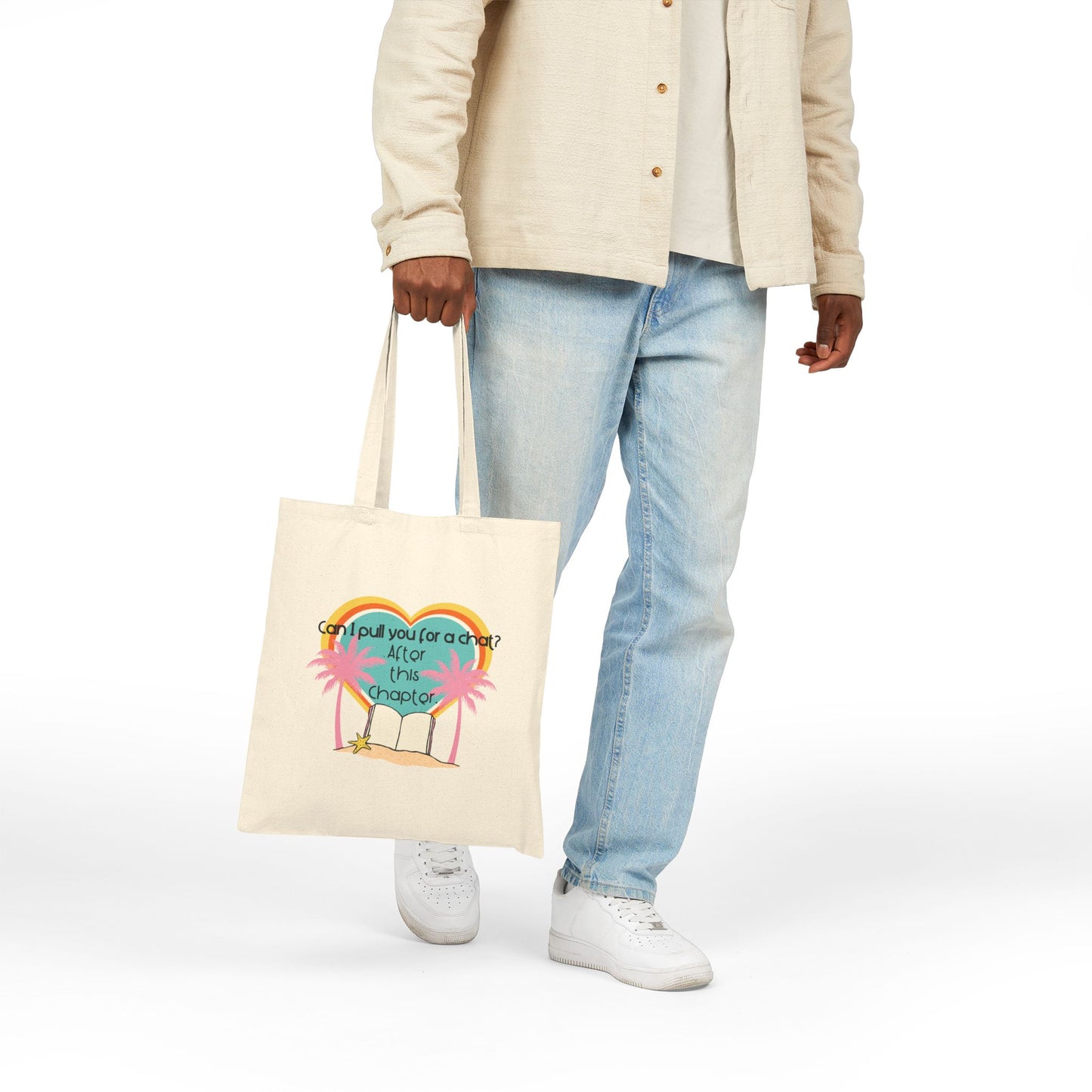 Can I pull you for a chat? - Bookish Villa Inspired Tote Bag