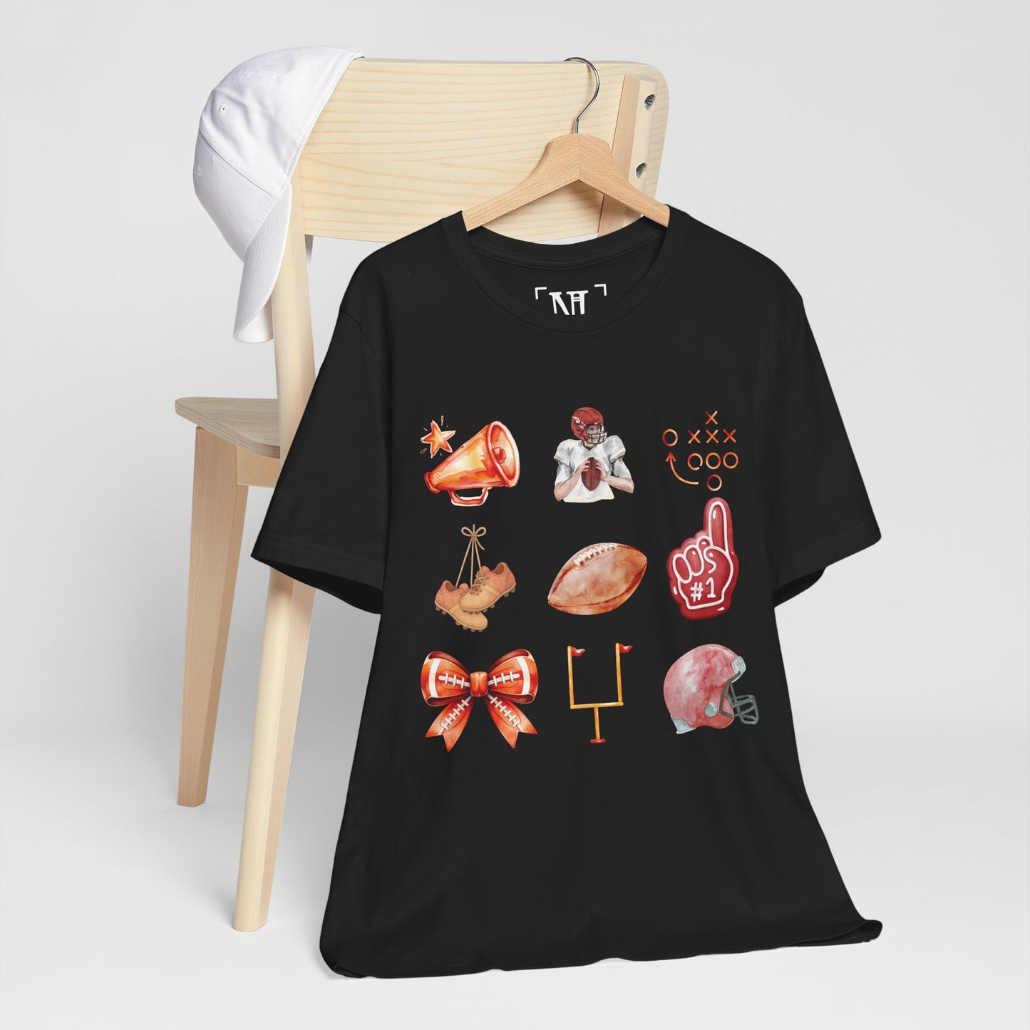 Vintage Football Icons - Graphic Tee