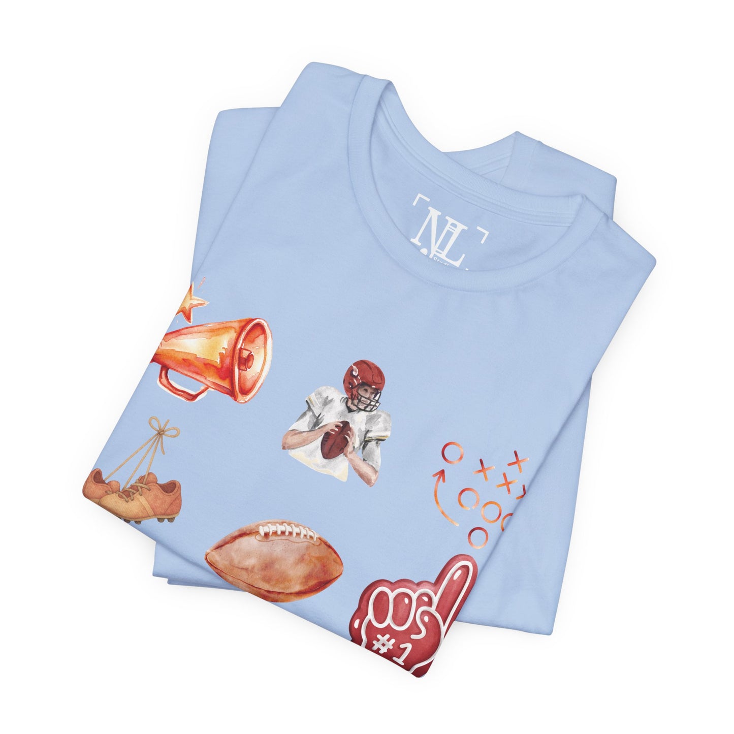 Vintage Football Icons - Graphic Tee