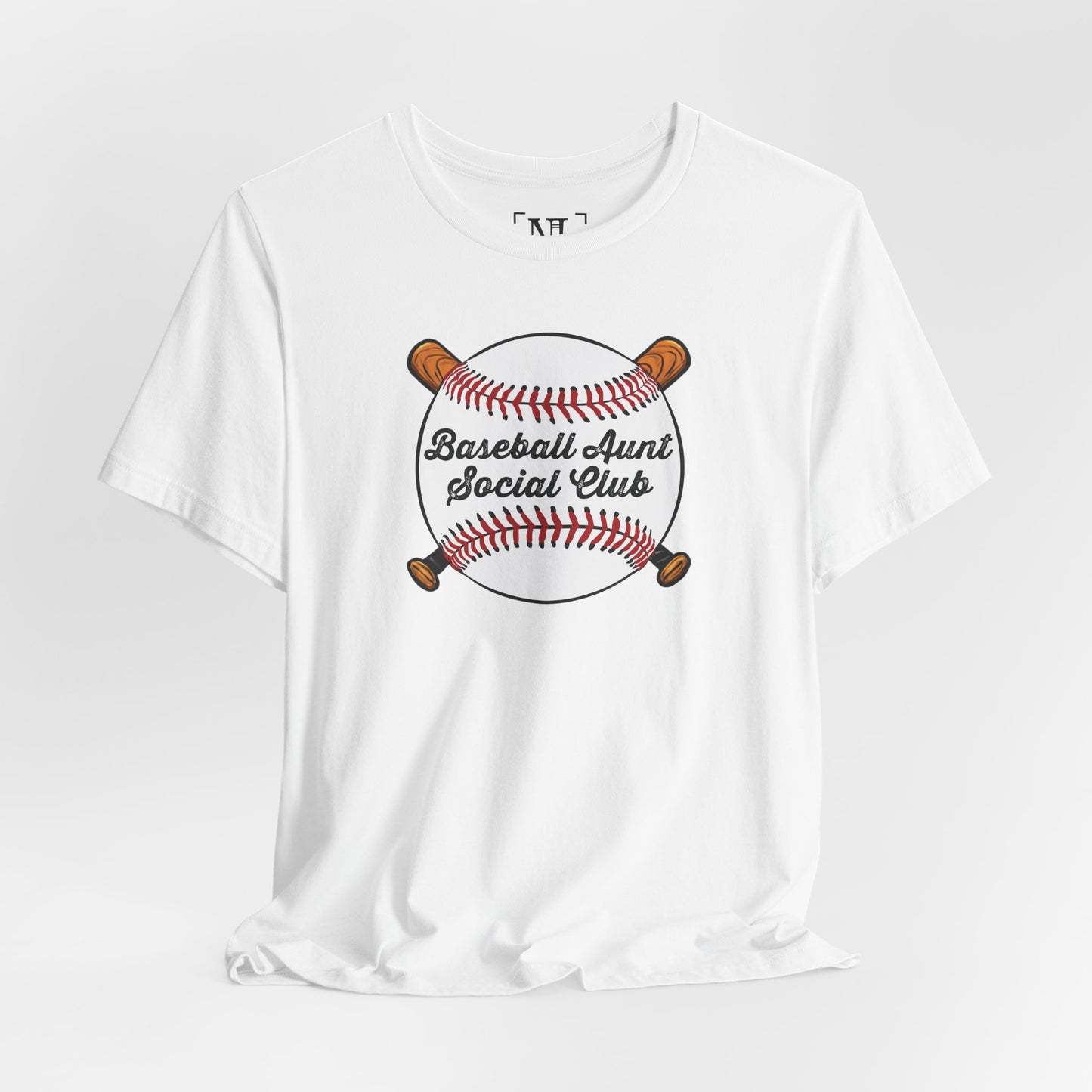 Baseball Aunt Social Club Tee — Women’s Baseball T-Shirt