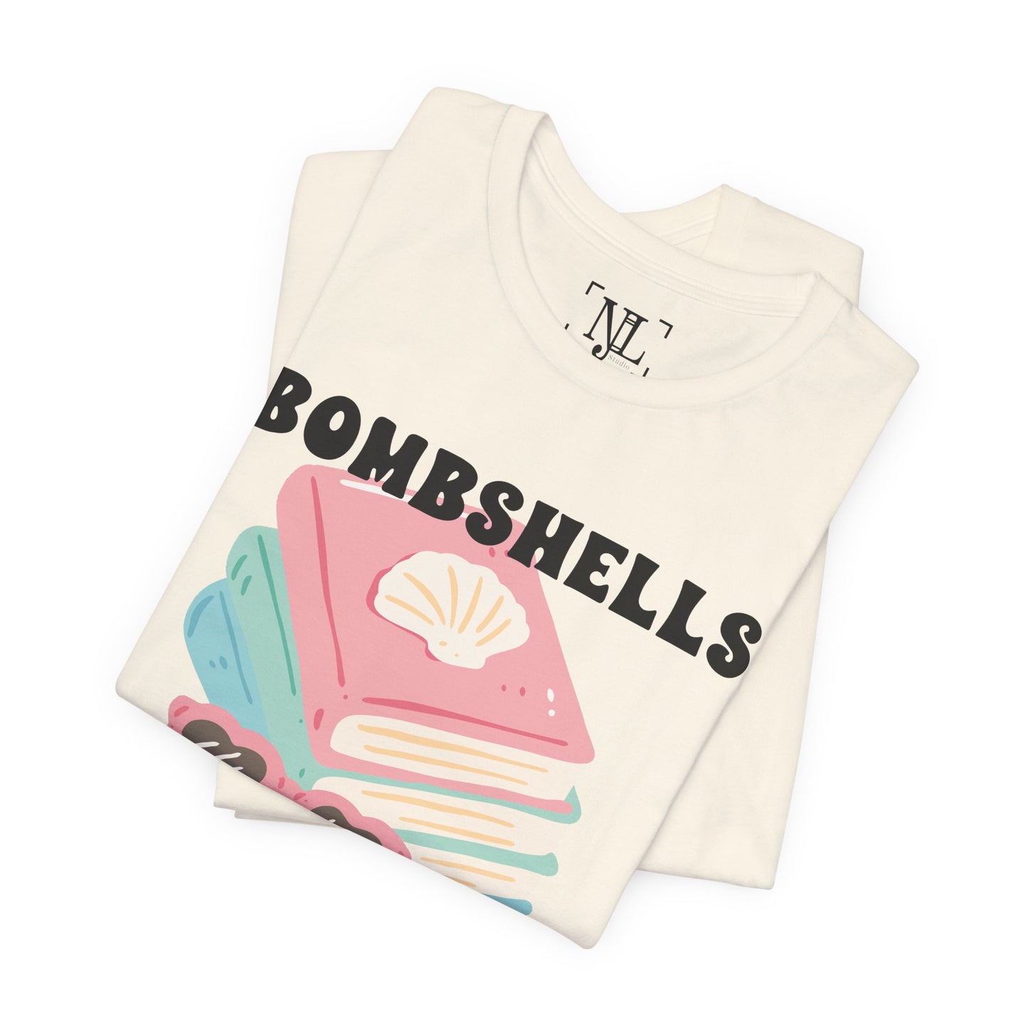 Bombshells Read Books - Bookish Villa Inspired Tee