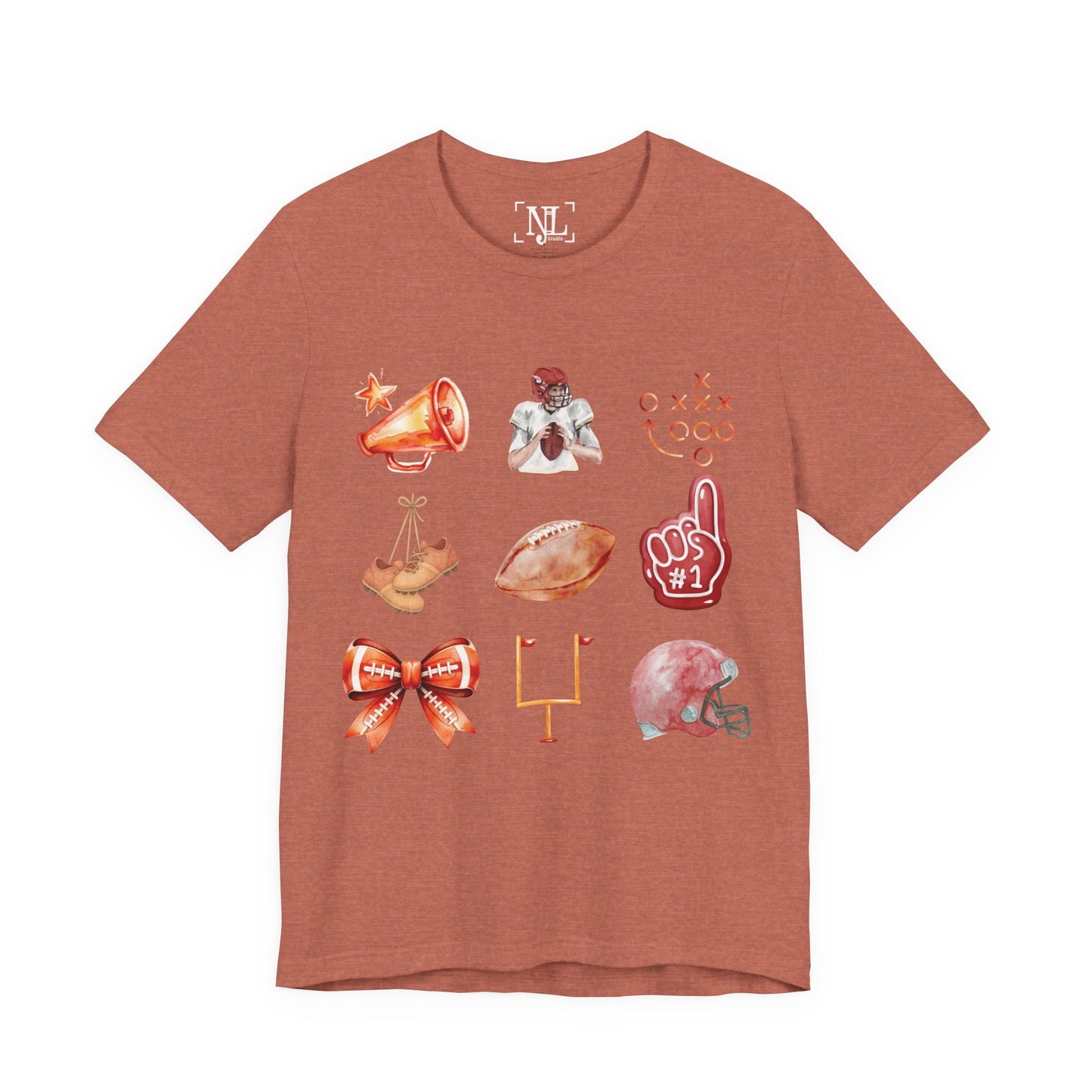 Vintage Football Icons - Graphic Tee
