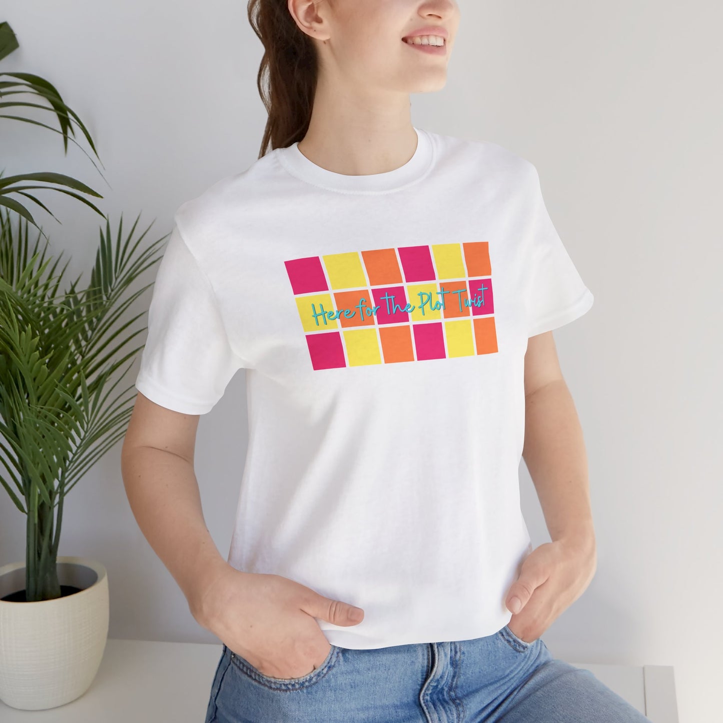 Here for the Plot Twist - Bookish Villa Inspired Tee
