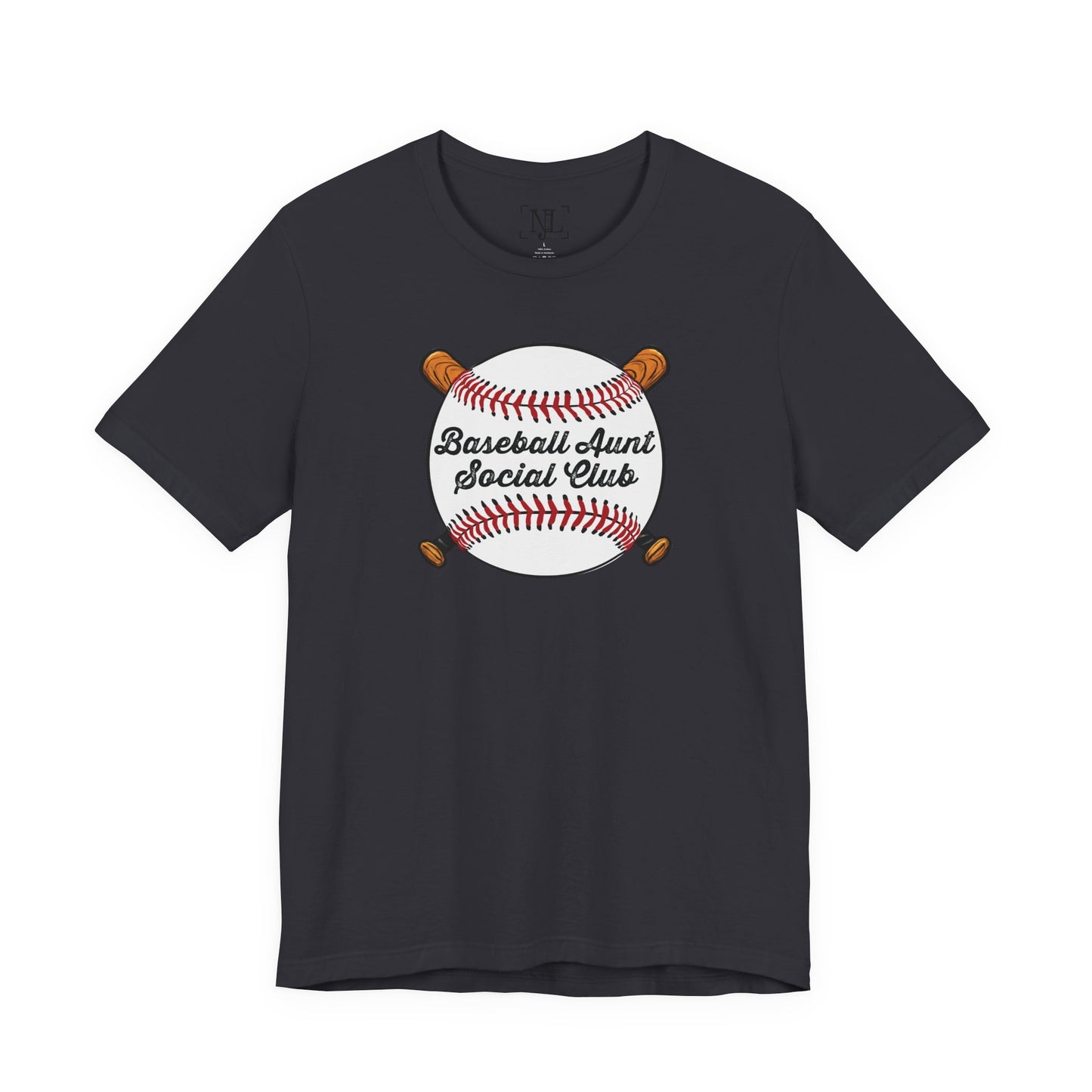 Baseball Aunt Social Club Tee — Women’s Baseball T-Shirt