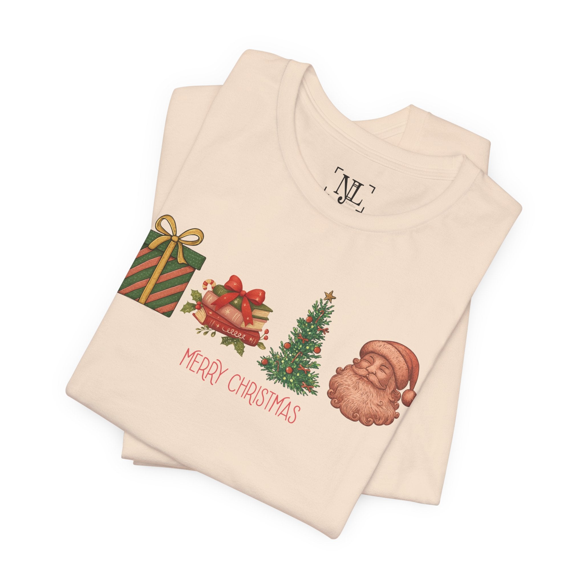 Vintage Christmas Icons - Short Sleeve Tee