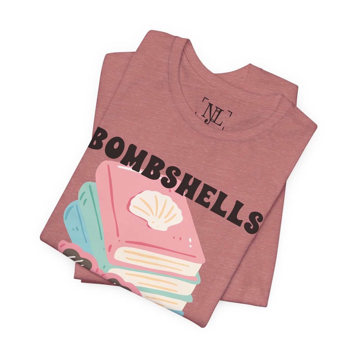 Bombshells Read Books - Bookish Villa Inspired Tee