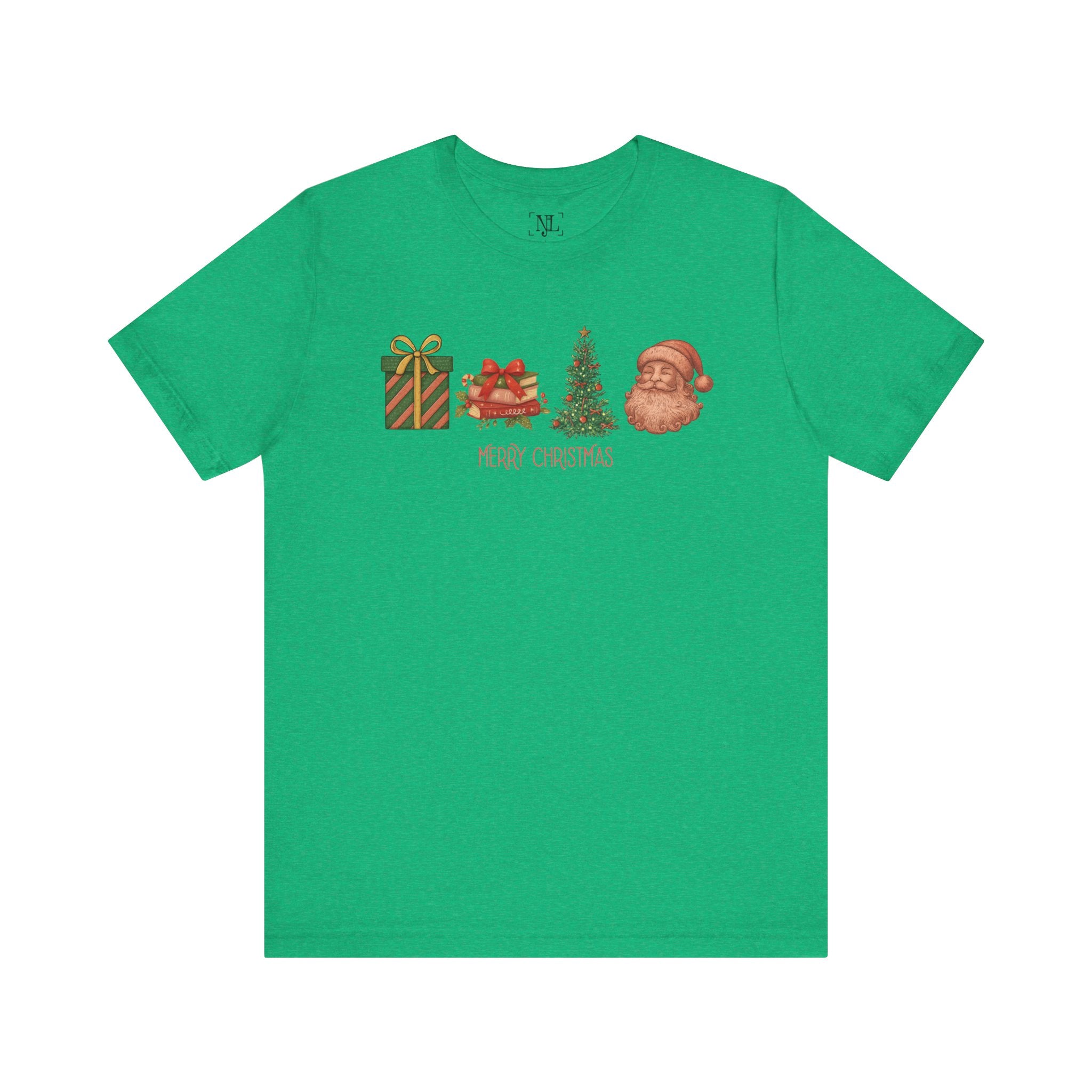 Vintage Christmas Icons - Short Sleeve Tee