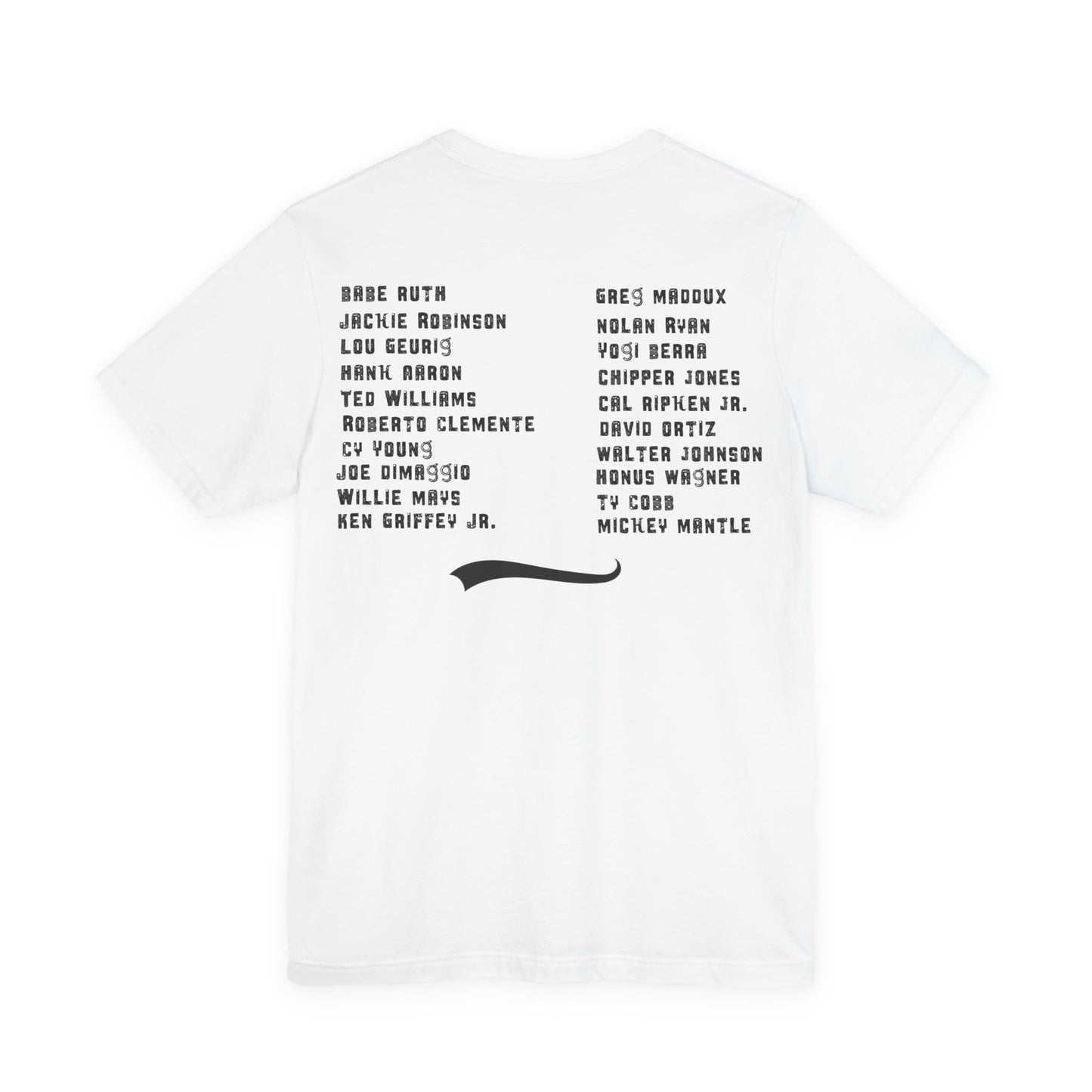 Baseball Tribute Tee — "Heroes Get Remembered, Legends Never Die"