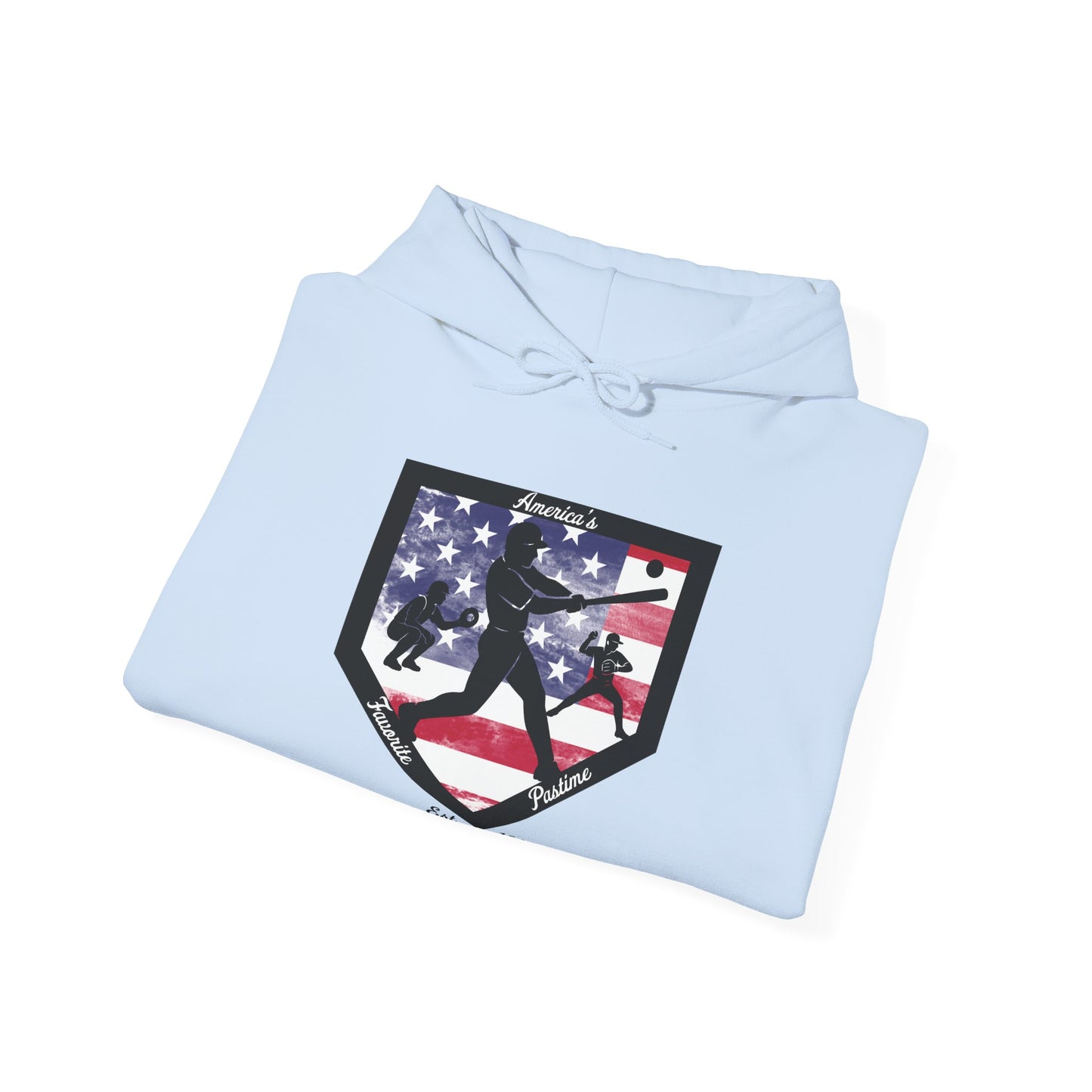 Baseball Home Plate Hoodie – America's Favorite Pastime Design