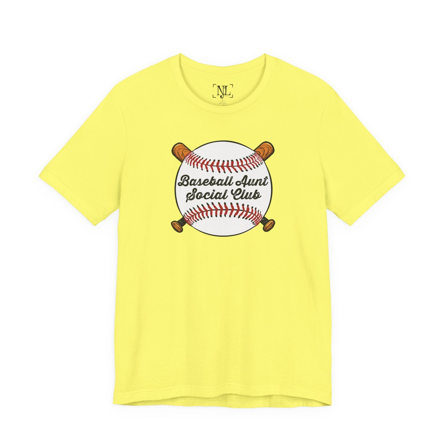 Baseball Aunt Social Club Tee — Women’s Baseball T-Shirt