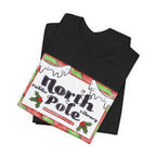 North Pole Library Short Sleeve Christmas Tee