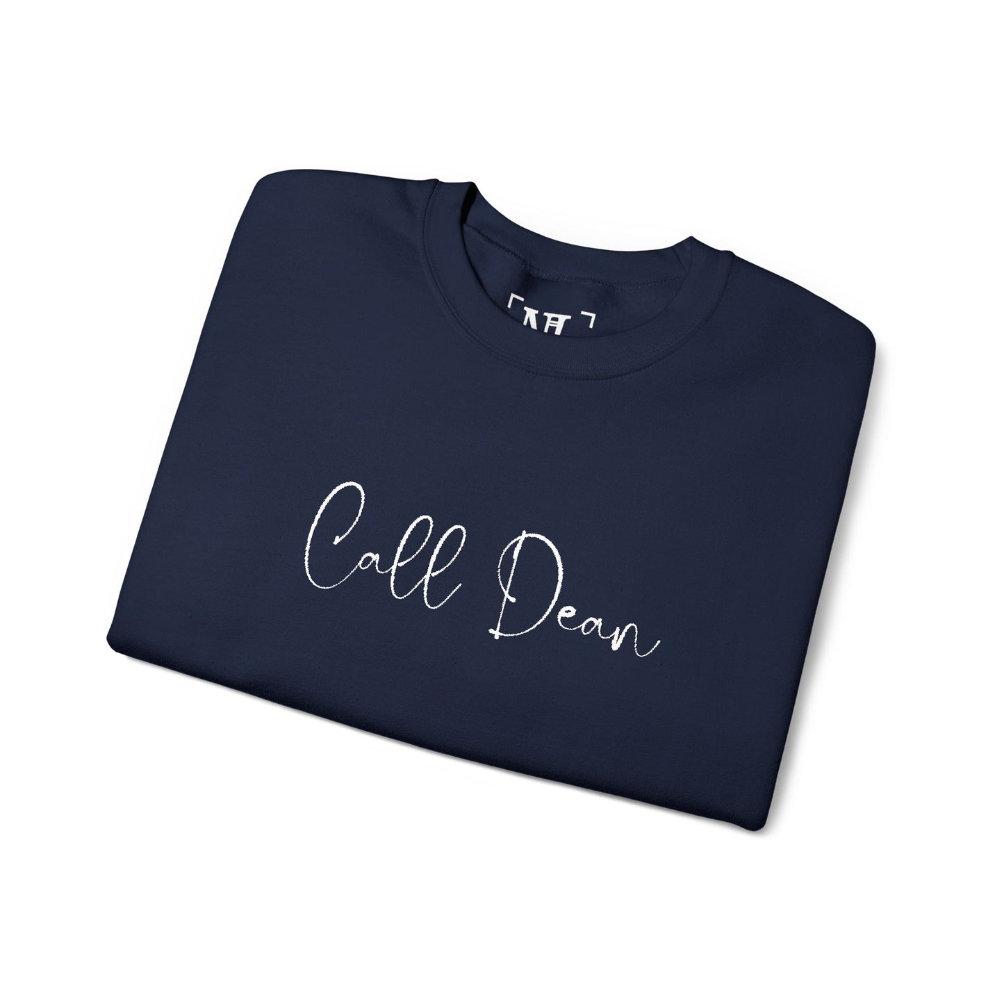 Call Dean - Hockey Romance Inspired Embroidered Sweatshirt