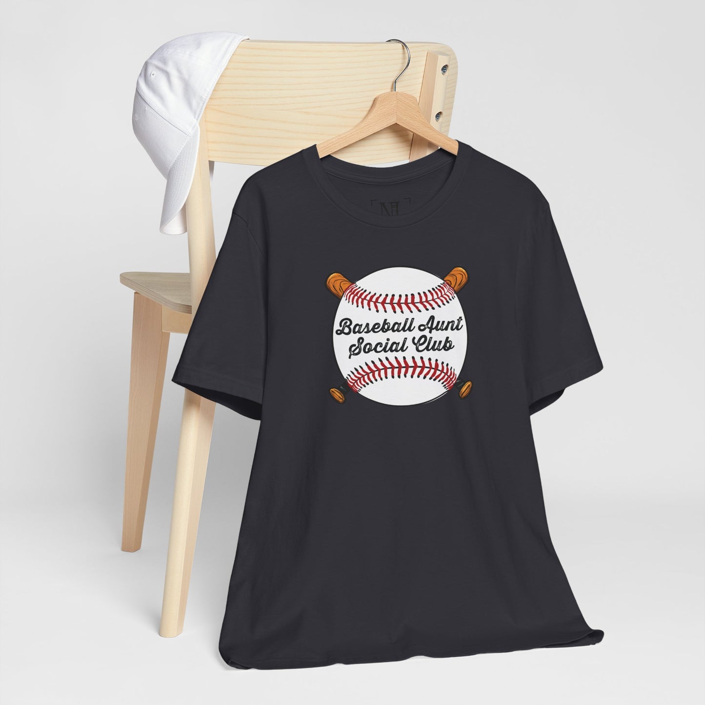 Baseball Aunt Social Club Tee — Women’s Baseball T-Shirt