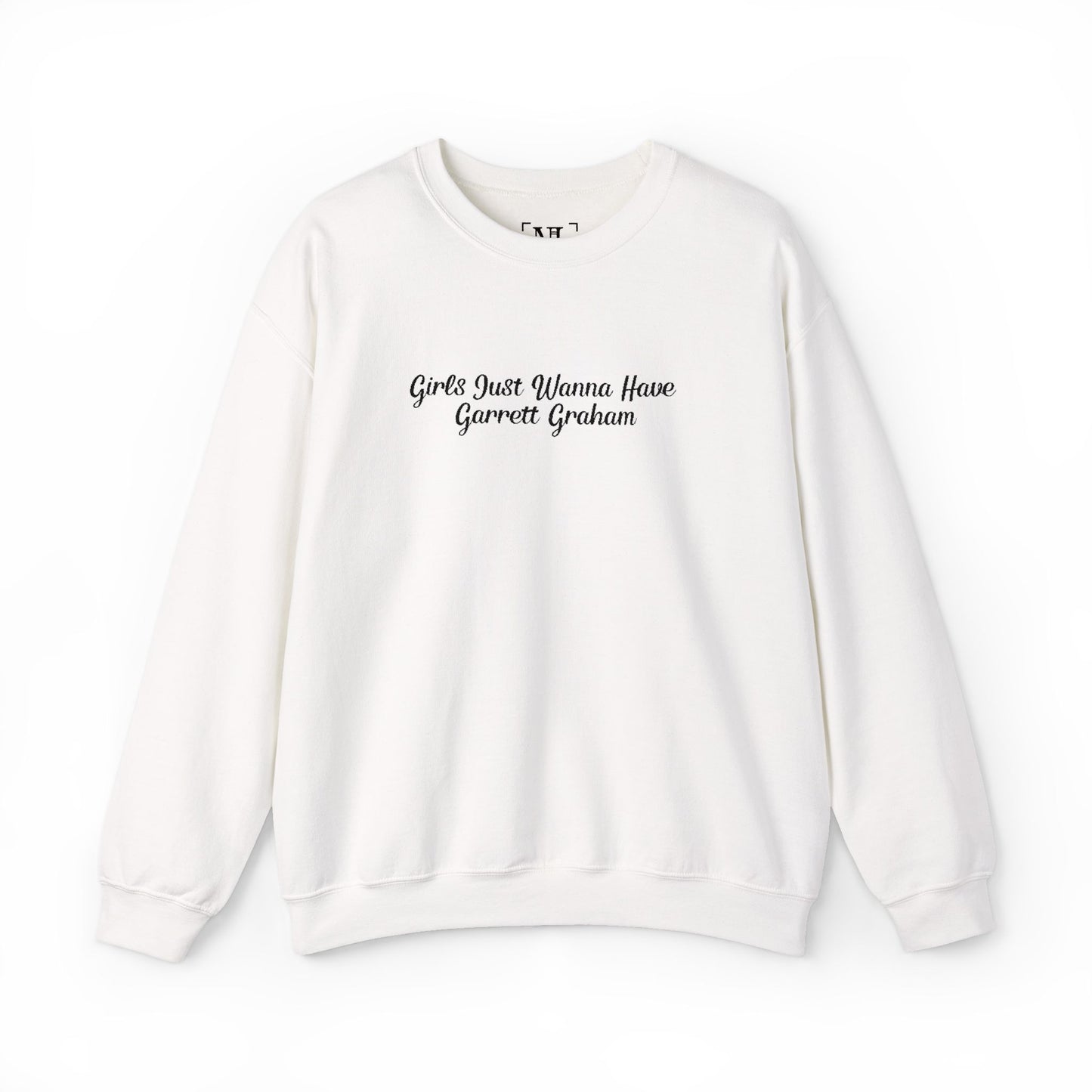Girls Just Wanna Have Garrett Graham - Hockey Romance Inspired Embroidered Sweatshirt