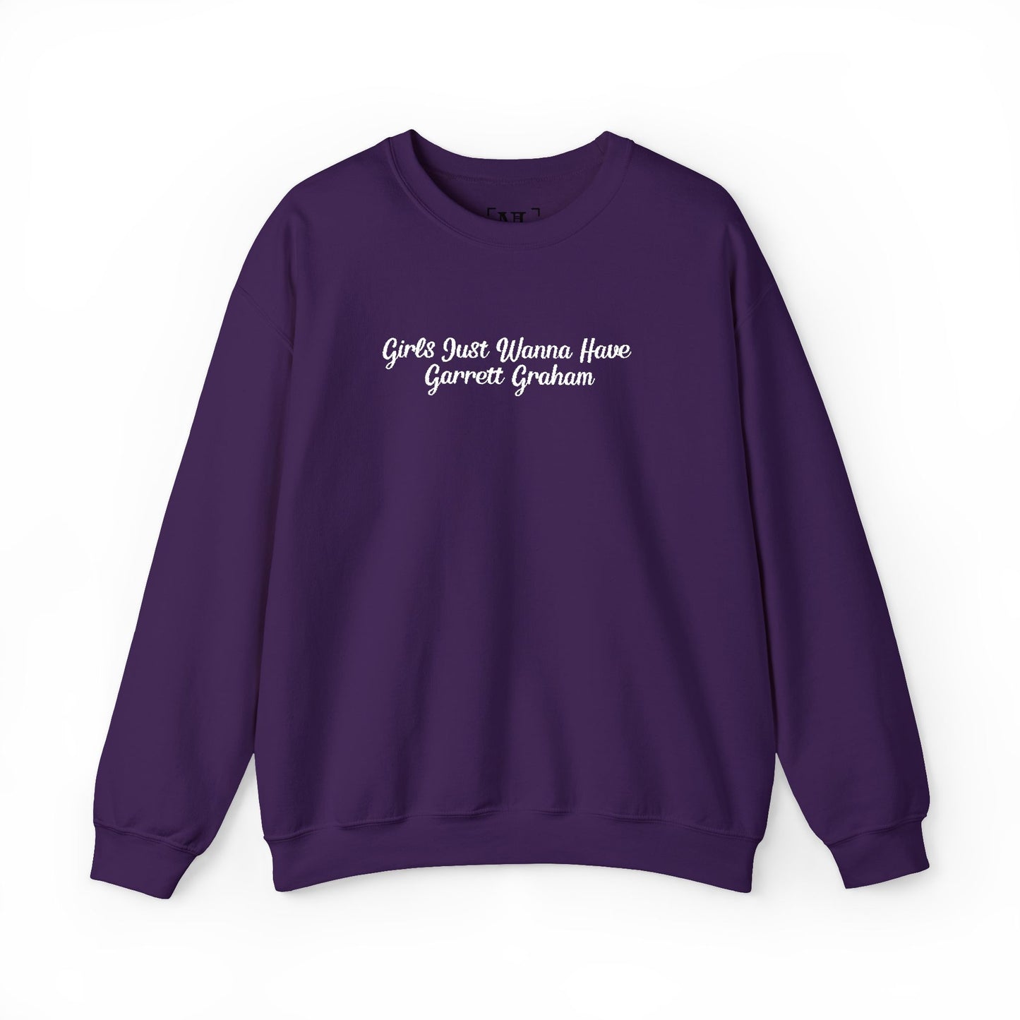 Girls Just Wanna Have Garrett Graham - Hockey Romance Inspired Embroidered Sweatshirt