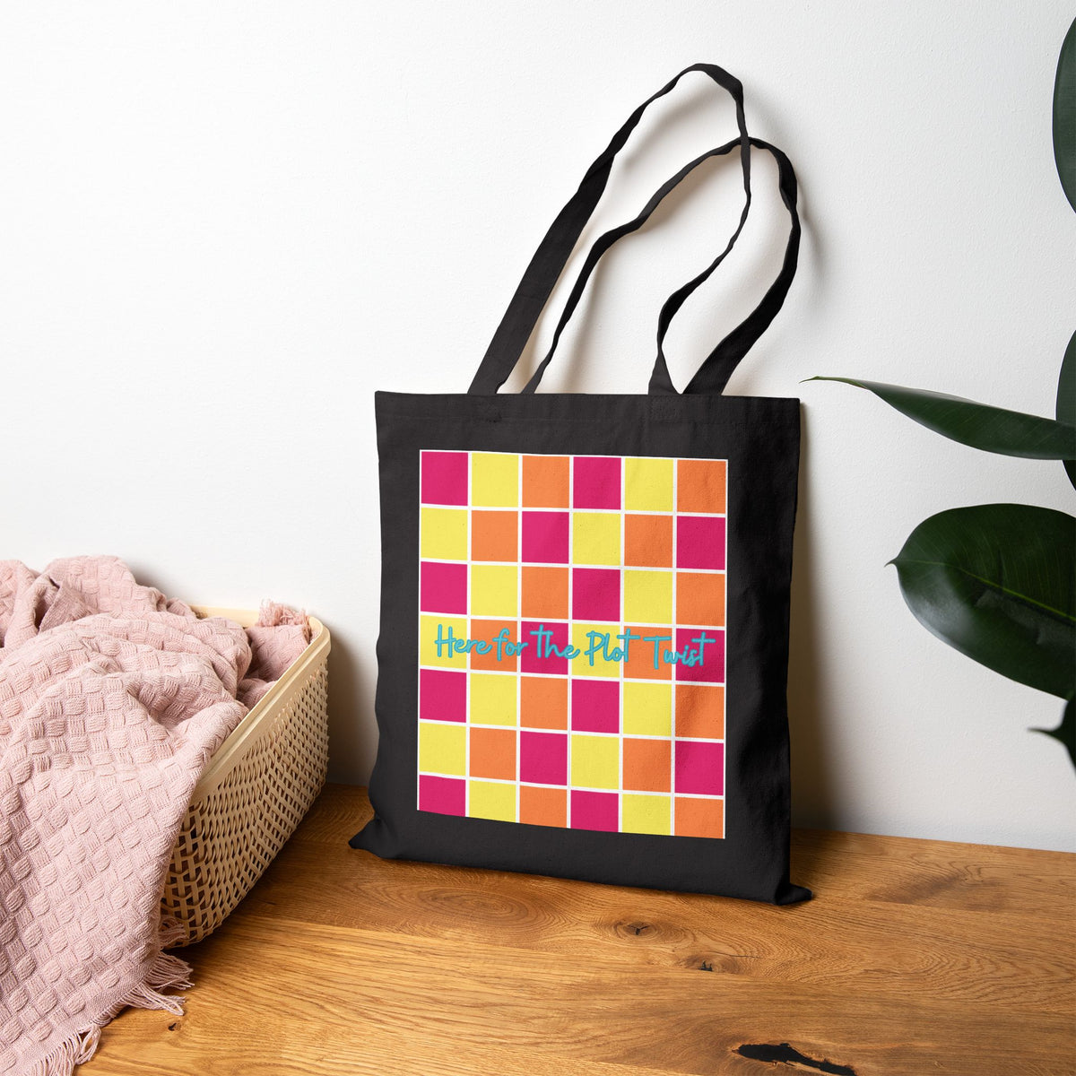 Here for the Plot Twist - Bookish Villa Inspired Tote