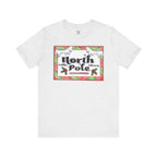 North Pole Library Short Sleeve Christmas Tee