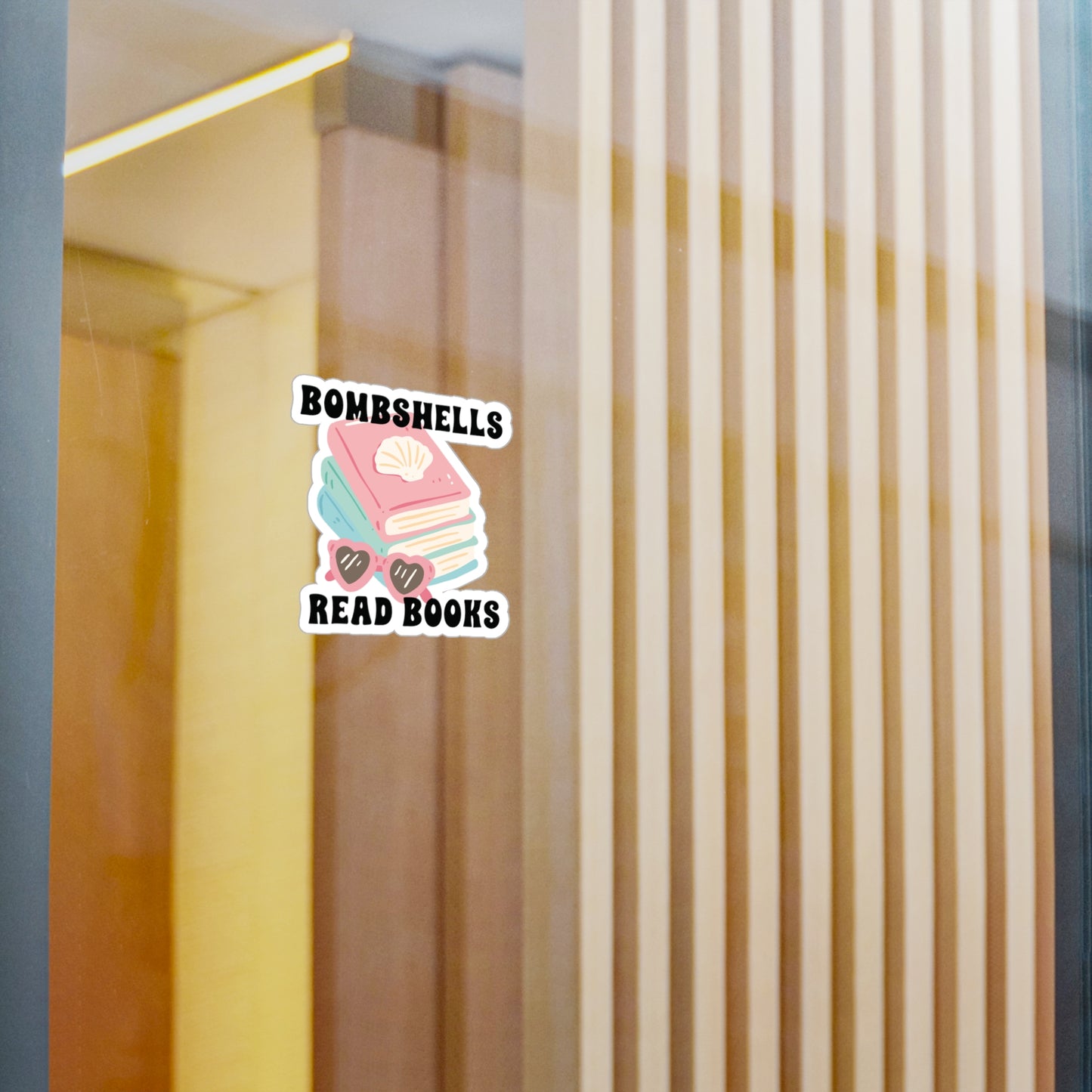 Bombshells Read Books - Bookish Villa Inspired Kiss-Cut Vinyl Sticker