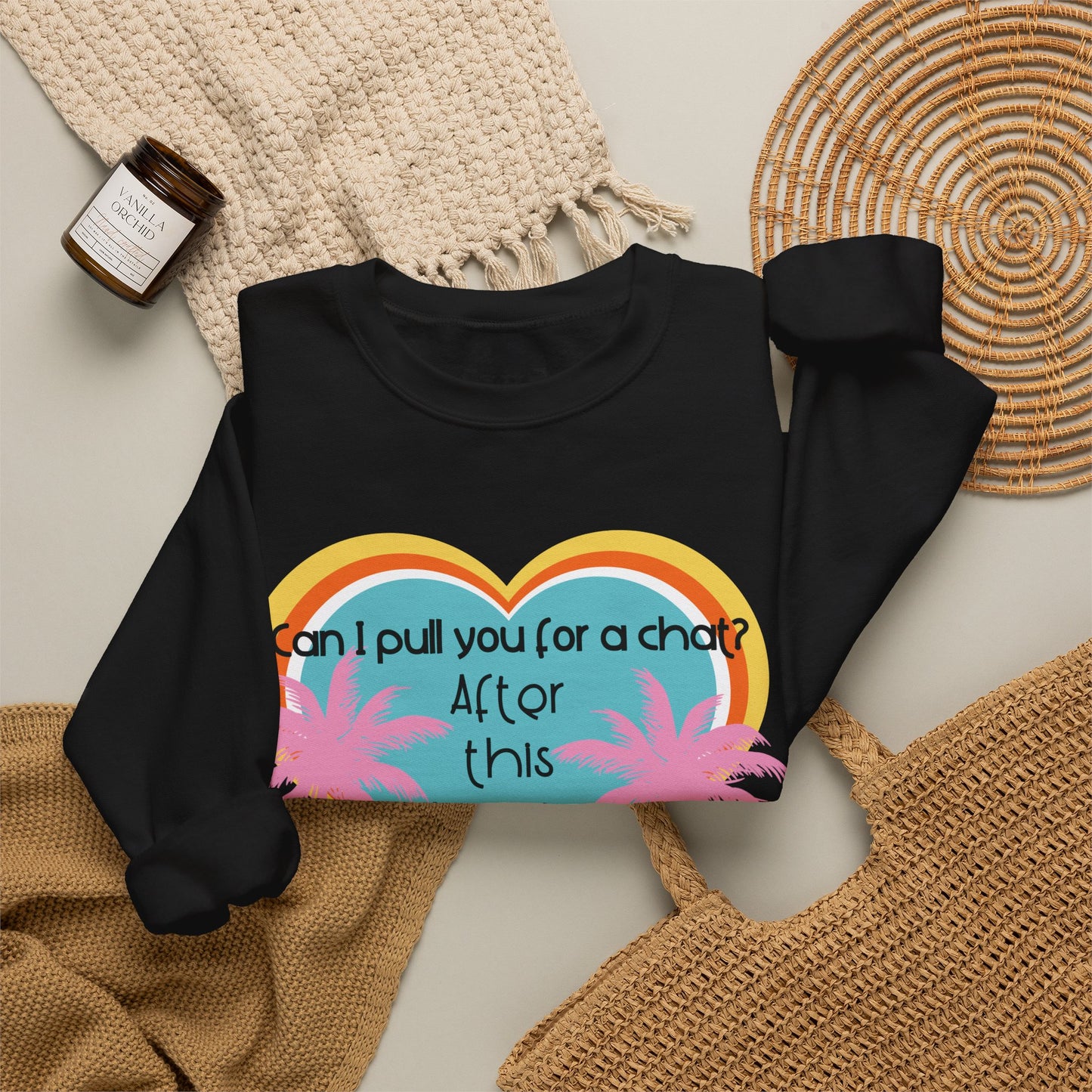 Can I Pull You for a Chat? - Bookish Villa Inspired Crewneck Sweatshirt