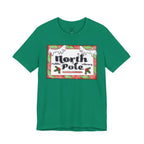 North Pole Library Short Sleeve Christmas Tee