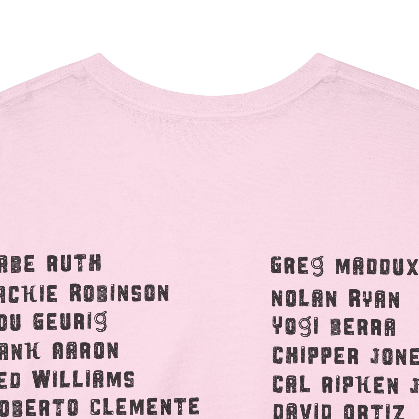 Baseball Legends T‑Shirt — "Heroes Get Remembered, Legends Never Die" Tribute Tee